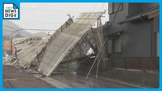 県庁でエレベーター17基が停止 約20分間4人が閉じ込められる プレハブ小屋も倒壊…  東海地方で突然の雷雨