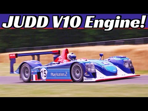 Dallara SP1 LMP900 Powered by Judd 4.0-Litre N/A V10 Engine - 10.000 Rpm Scream at Goodwood FOS!