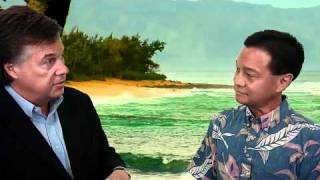 Burt Lum talks with Larry Rychman of MyStudio in Honolulu, Hawaii
