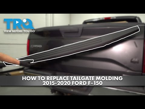 How to Replace Tailgate Molding 2015-2020 Ford F-150