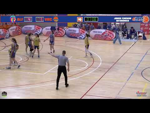 CB TERRALFÀS vs  VALENCIA BC   FASE FINAL JUNIOR FEMENINO AUTONÓMICO