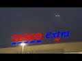 Tesco Sign At Night