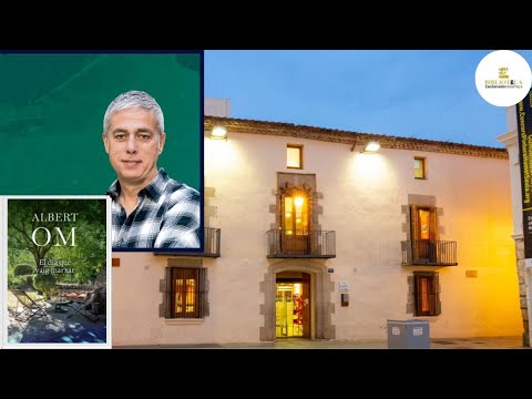 Albert Om presenta "El dia que vaig marxar" a la biblioteca de Calella