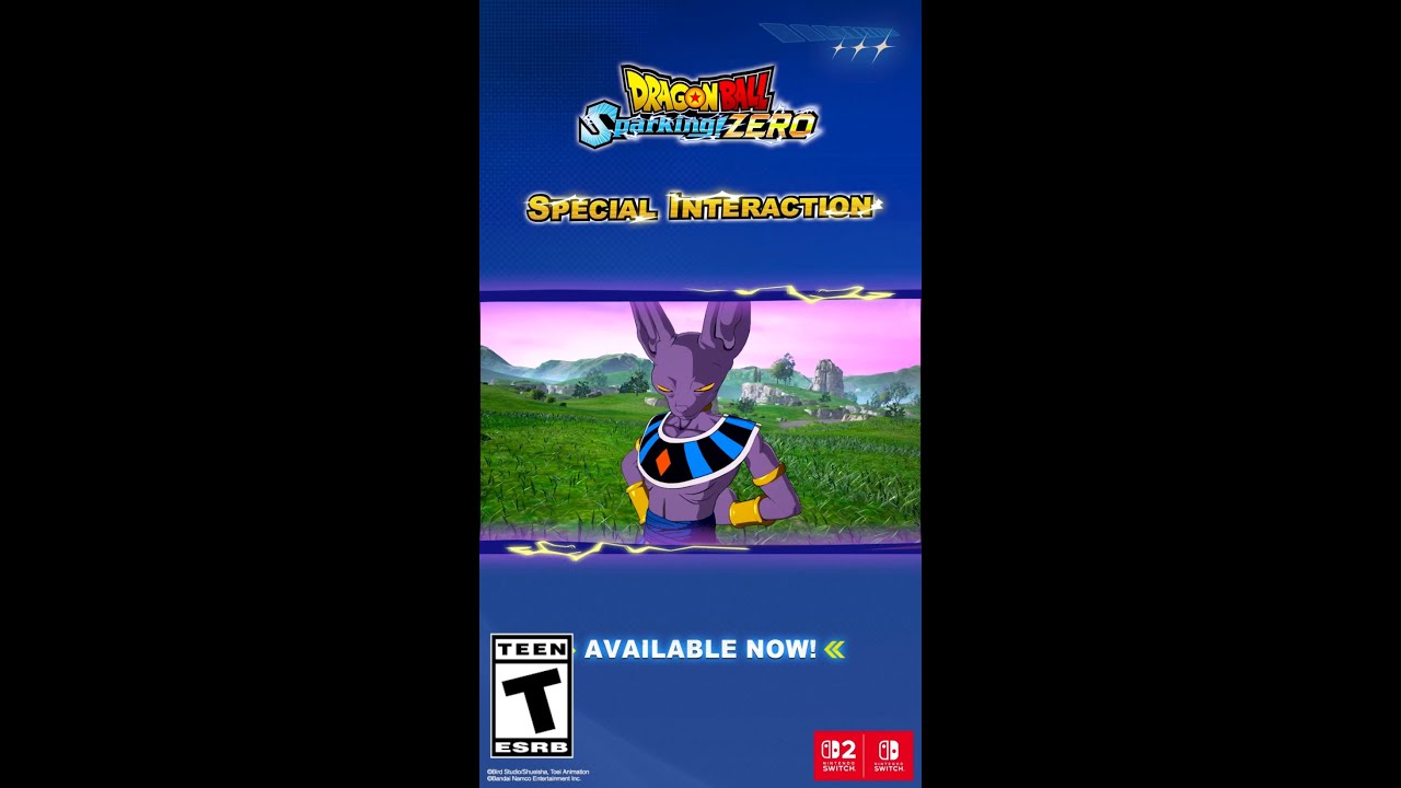 DRAGON BALL: Sparking! ZERO available now on Nintendo Switch & Nintendo Switch 2!
