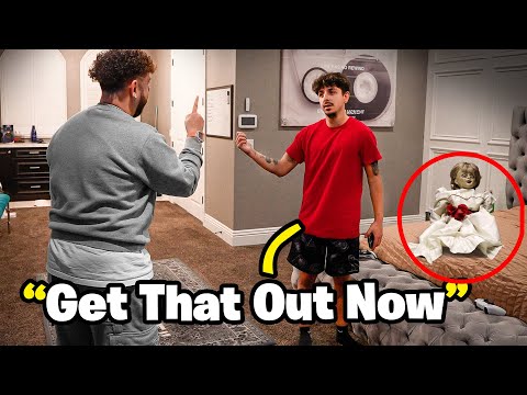 I Put an EXTREMELY CURSED Doll in FaZe Rugs House.. *BAD IDEA*