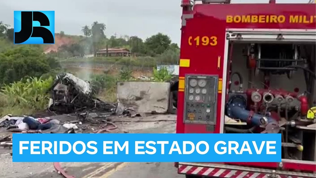 38 pessoas morrem em acidente em rodovia de Teófilo Otoni (MG)