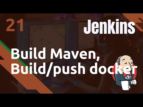 Jenkins 21 Pipeline build maven build docker et push | tutos fr