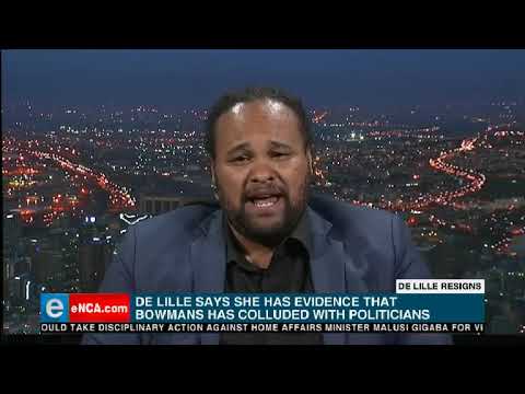 Patricia De Lille will cease to be Cape Town's Mayor from 7pm tonight