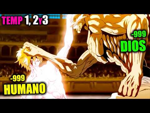 ⚡(T1,2Y3) LOS HUMANOS MAS PODEROSOS VS LOS DIOSES MAS PODEROSOS | RECORD OF RAGNAROK | RESUMEN