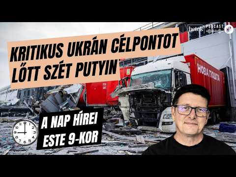 PUTYIN BOSSZÚJA: Megsemmisült Ukrajna kulcsfontosságú szállítási központja a dróncsapásban!