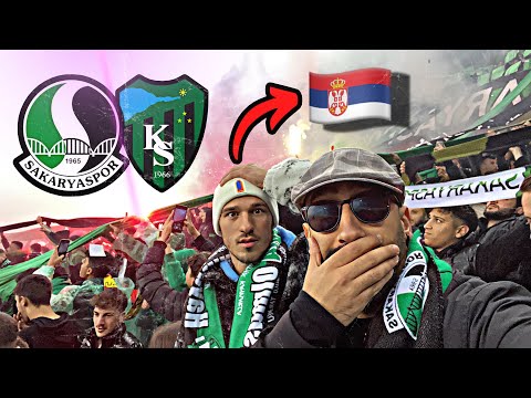 SIRP🇷🇸 HOOLIGAN ILE TÜRKIYE‘nin🇹🇷 EN TEHLIKELI DERBSINE GITTIM 🔥😱 - Sakaryaspor vs Kocaelispor