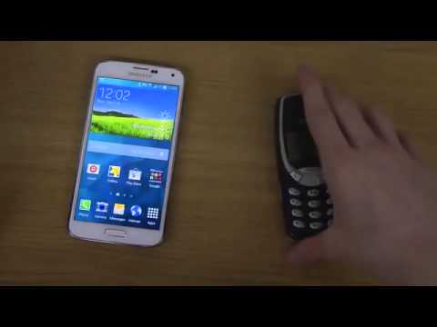 Samsung Galaxy S5 vs Nokia 3310 Which Is Faster