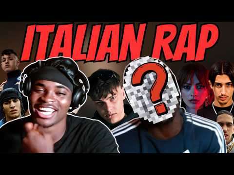 MY FRIEND REACTS TO ITALIAN RAP FOR THE FIRST TIME ! (ITALIAN SUBTITLES)