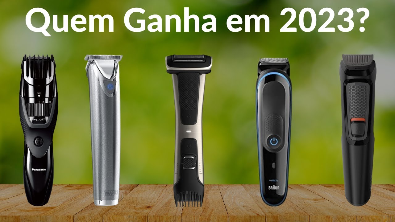 Melhores Aparadores de Pelos e Barba 2023 [não compre antes de ver isto]