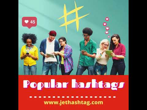 Popular hashtags