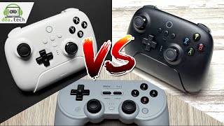 Guerra 8BitDo - Ultimate 2.4g vs Ultimate Bluetooth vs Pro 2