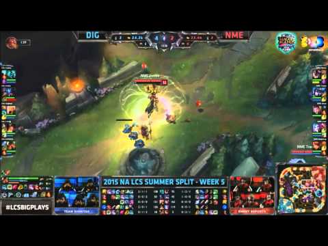 【麥卡貝ESports】LCS 2015 Summer NA W5D1 DIG vs NME 中文轉播