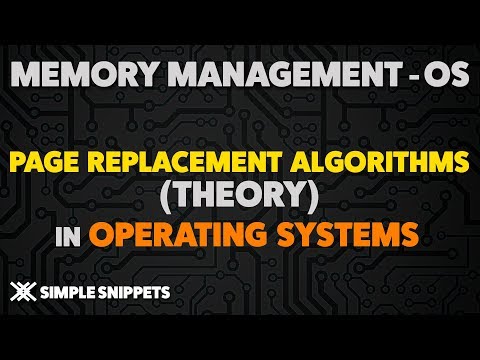 What are Page Replacement Algorithms | Theory | Operating Systems Memory Management