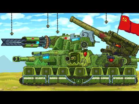 The history of the birth of SOVIET MONSTERS! From KV-44 to Vostok-1