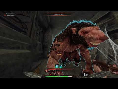 Warhammer - Vermintide 2 Legend Deathwish Onslaught True Solo - Into the Nest w/ Handmaiden