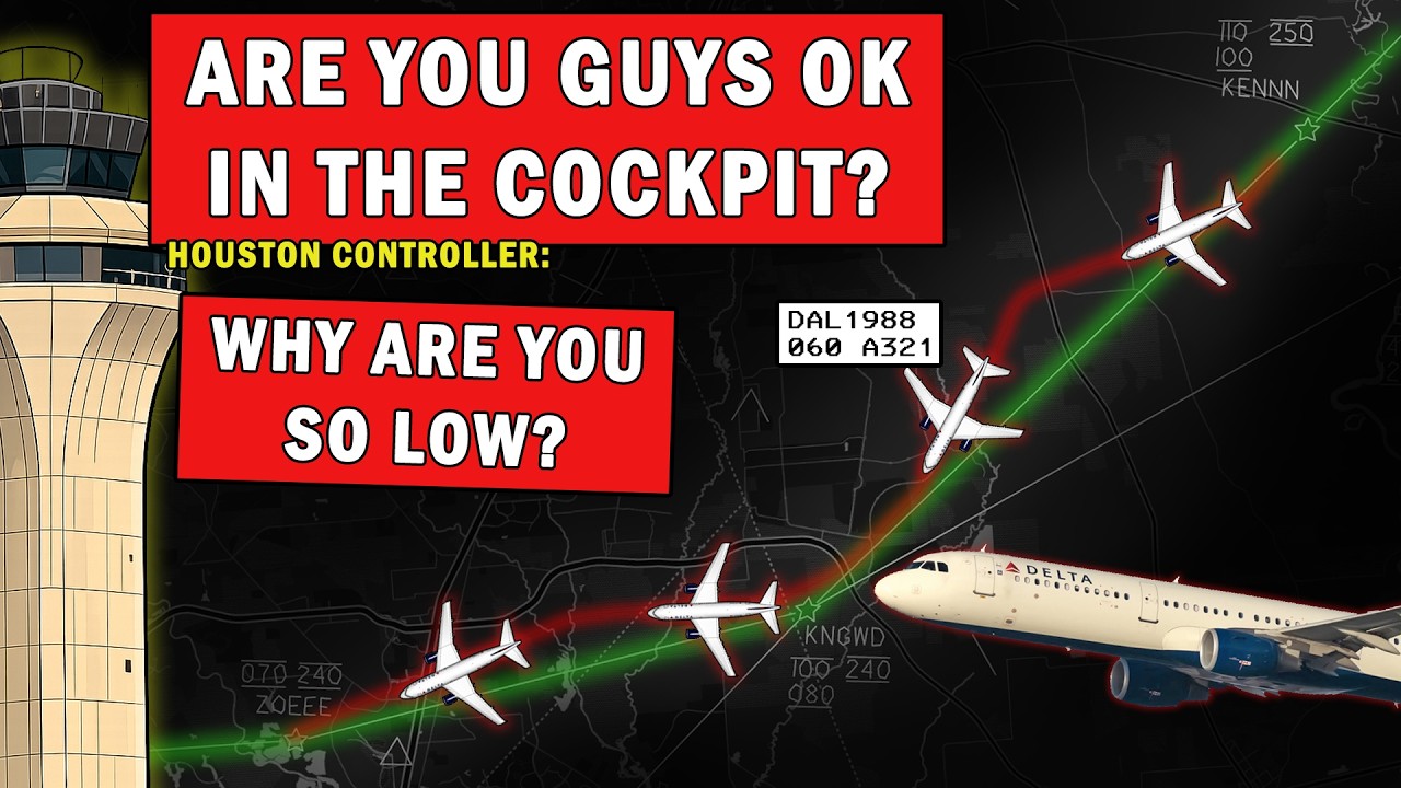 Delta Pilots Lectured by Houston Controller | "I will let this one go"