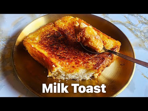 Milk Toast | 5 mins dessert recipe | Easy and Quick Milk Toast Recipe | Milk Bread Toast Recipe