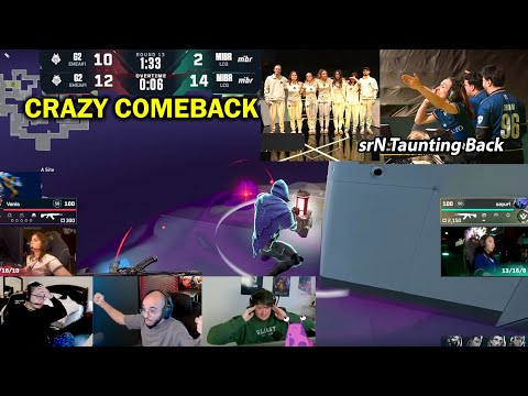 Shanks Reacts to UNBELIEVABLE Last 5 Rounds From MIBR vs G2 Gozen in VCT GC (ft. Sacy & Sliggy)