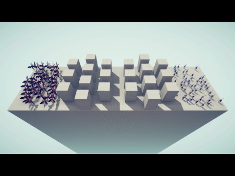 EVERY 50 UNITS Vs EVERY 50 UNITS - THE MAZE - Totally Accurate Battle Simulator