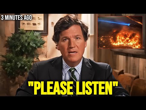 3 Mins Ago: Tucker Carlson LEAKED The Whole Secret About The 'Fires' in Exclusive Broadcast