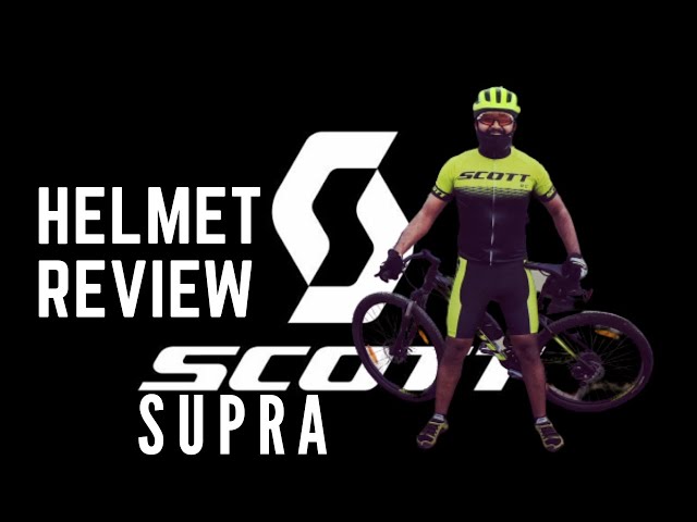Видео Шлем Scott Supra Road желтый