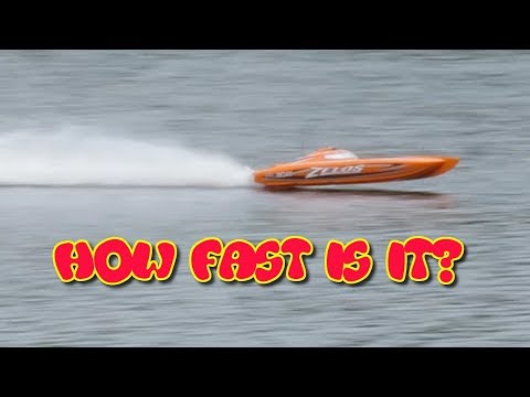 How Fast Is The Zelos 48? Proboat RC GPS Speed Run