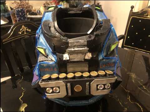 Halo Reach Chest Armour Making the Chest Armour (Noble 6 Spartan)