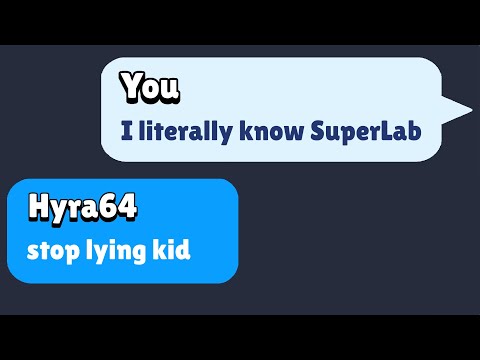 Telling Random People I Know SuperLab