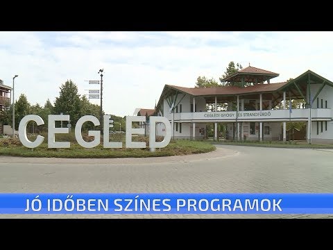 Jó időben színes programok a Ceglédi Gyógyfürdő és Szabadidőközpontban