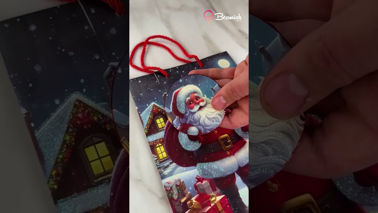 Magical Snow Globe Frame for Christmas 🖼️✨ #cute #snowglobe #frame #christmascraft