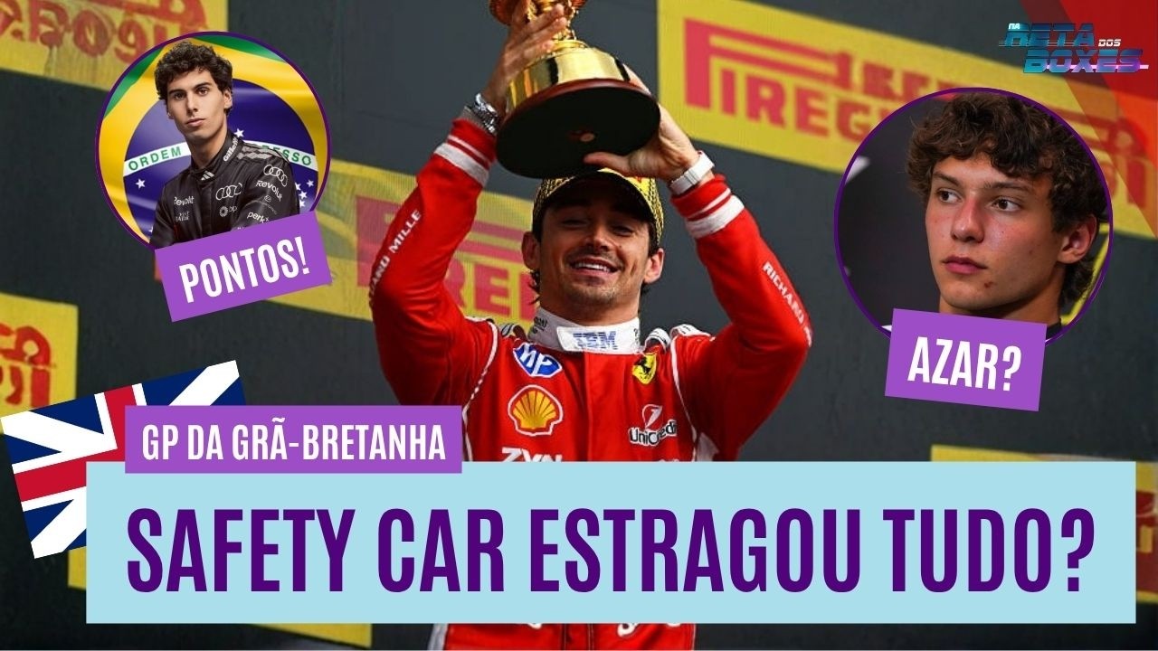 LECLERC VOLTA A VENCER NA F1; ANTONELLI QUEBRA E FIA TOMA DECISÃO POLÊMICA | NA RETA DOS BOXES