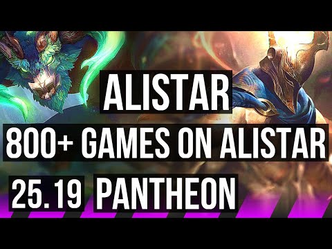 ALISTAR & Ashe vs PANTHEON & Mel (SUP) | 2/1/13, 800+ games | KR Challenger | 25.19
