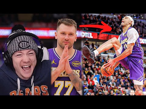 WHATTTTT?!! Reacting to Lakers vs Bulls!