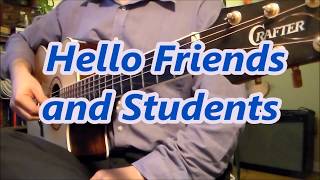 "Yamaha Nagari" Guitar Tutorial with Sheet Music and Guitar Tabs