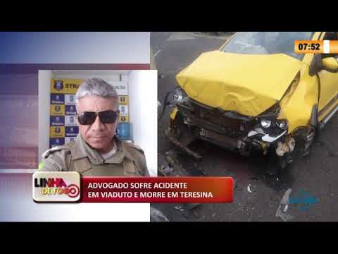 Advogado sofre acidente em viaduto e morre em Teresina (25 05 20)