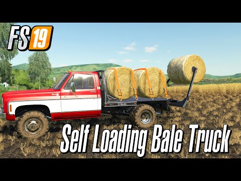 FS 19 Move Bales With Just A Pickup Farming Simulator 2019 Mods