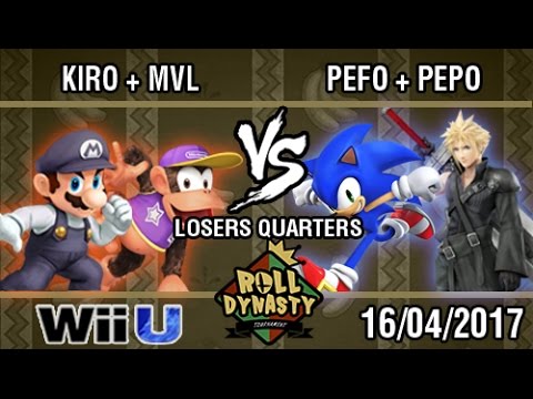 [Roll Dynasty Tournament] Losers Quarter-Final -  Kiro+MVL Vs. Pefo+Pepo