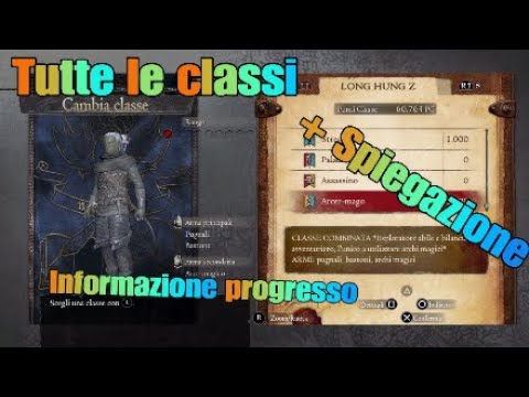 Dragon's dogma dark Arisen Tutte le Classi + Dettagli Gameplay ITA HD