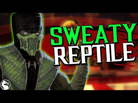 This Reptile player was SWEATY in MKX! - Mortal Kombat X