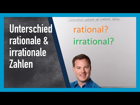Difference between rational and irrational numbers