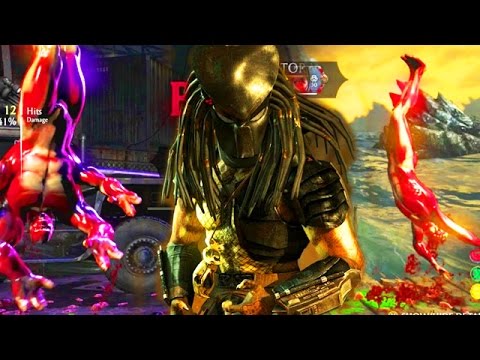 Mortal Kombat X: How To Play Predator (Hunter) Most Damaging Combos And Tips!
