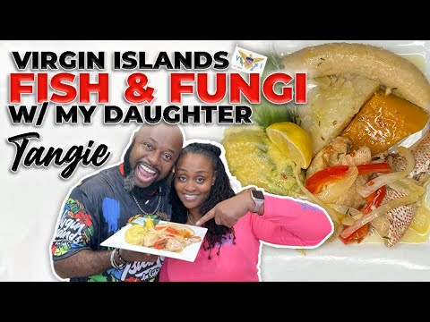 You Won’t Believe How We Cook Virgin Islands Fish & Fungi with My Daughter Tangie!
