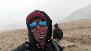 preview picture of video 'Hunder dok [ hiking at hunder phu] [it's snowing now] hunder nubra leh ladakh j&k'