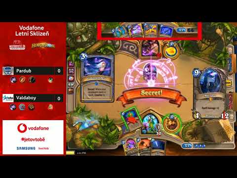 Pardub vs Valdaboy | Vodafone Letní Sklizeň 2018 | Hearthstone