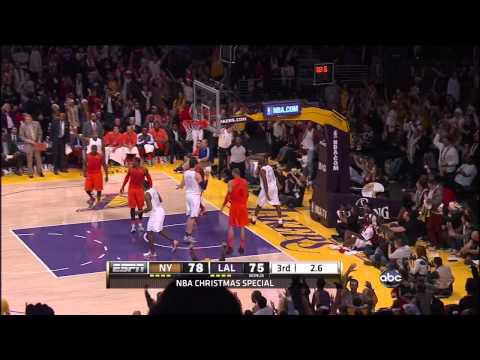 12 25 2012   Knicks vs  Lakers   Team Highlights